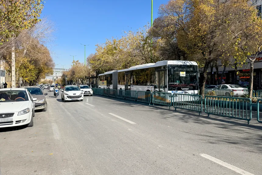 وضعیت حمل‌ونقل عمومی در محله گلزار چگونه است