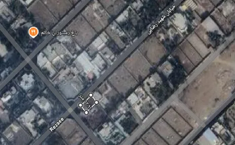 زمین 510 متری سه نبش مرغ گچی