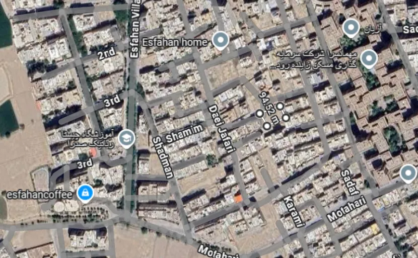 زمین 239 متری رزمندگان|خرید زمین| رزمندگان اصفهان