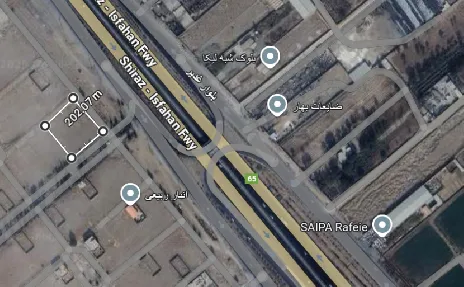 زمین 1231 متری مرغ گچی