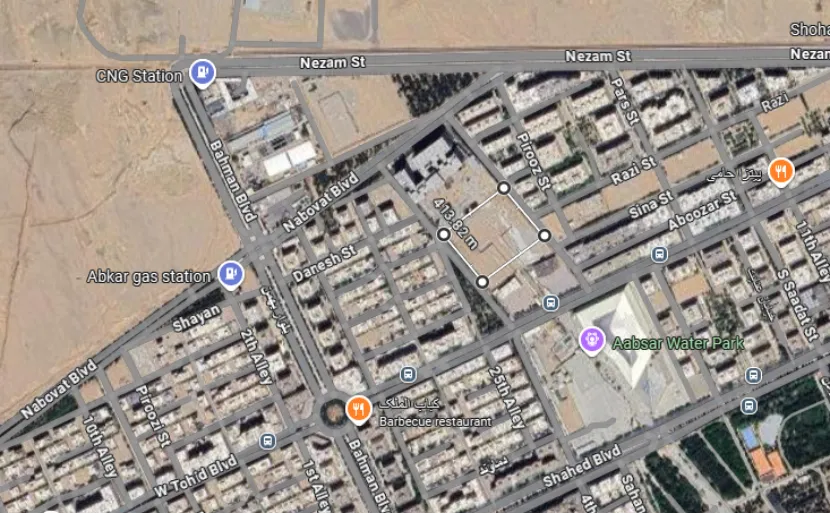 زمین 5 طبقه 1040 متری در سپاهانشهر|خرید زمین| سپاهان شهر اصفهان