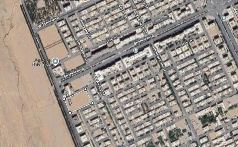 زمین چهار طبقه 1590 متری در سپاهانشهر|خرید زمین| سپاهان شهر اصفهان