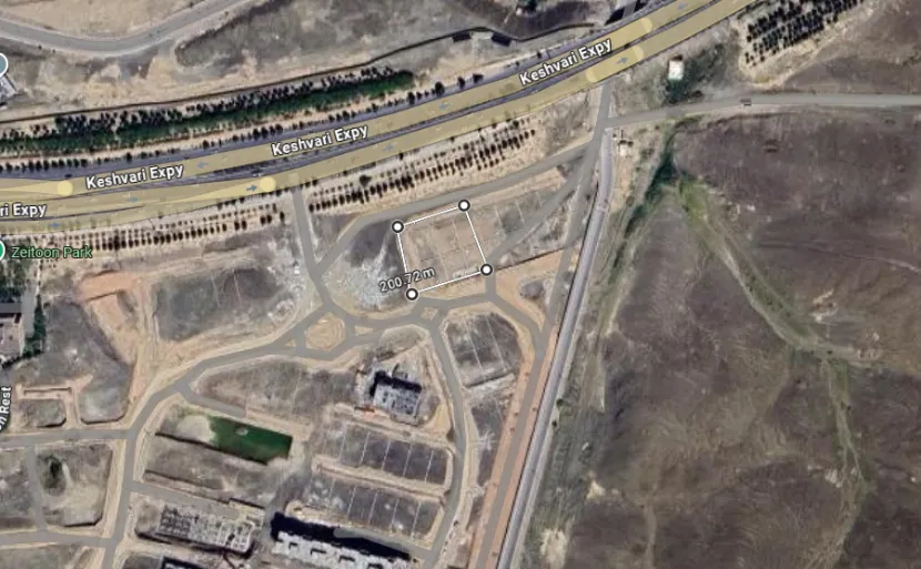 زمین 4 طبقه 330 متری در چشمه توتی|خرید زمین| چشمه توتی اصفهان