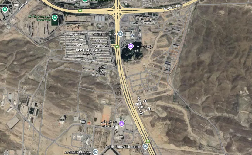 زمین 342 متری در چشمه توتی|خرید زمین| چشمه توتی اصفهان