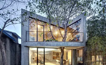 دو طبقه از یک خانه ویلایی 3طبقه در سپاهان شهر