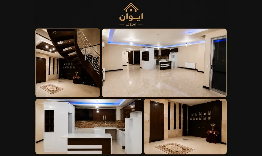 آپارتمان خوش نقشه فول لاکچری 117 متری محدباقر حکیم 4433